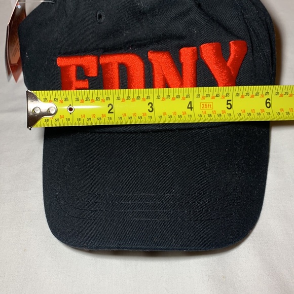 FDNY Fire Department City of New York Official Baseball Cap Hat NWT - Picture 4 of 7